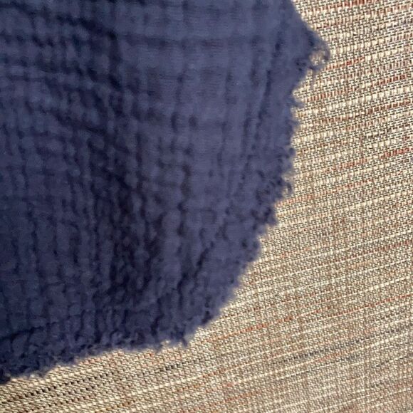 Newberry Kastom oversize crinkle cotton top shirt color asphalt grey - Picture 5 of 7